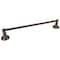 Elements Fairview Brushed Oil Rubbed Bronze 18" Single Towel Bar - Retail Packaged 2PK BHE5-03DBAC-R - alternate 1